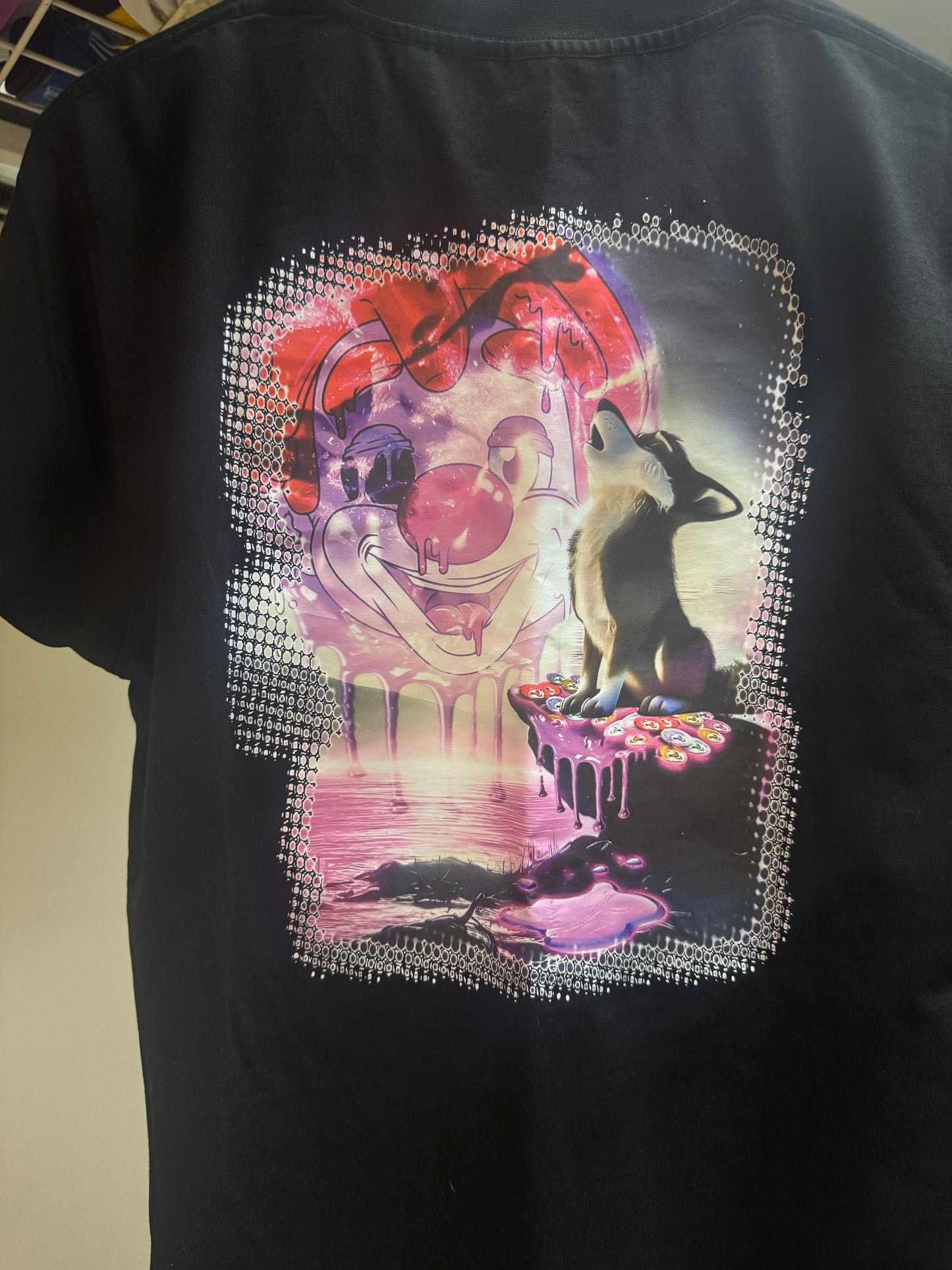 Back of shirt
