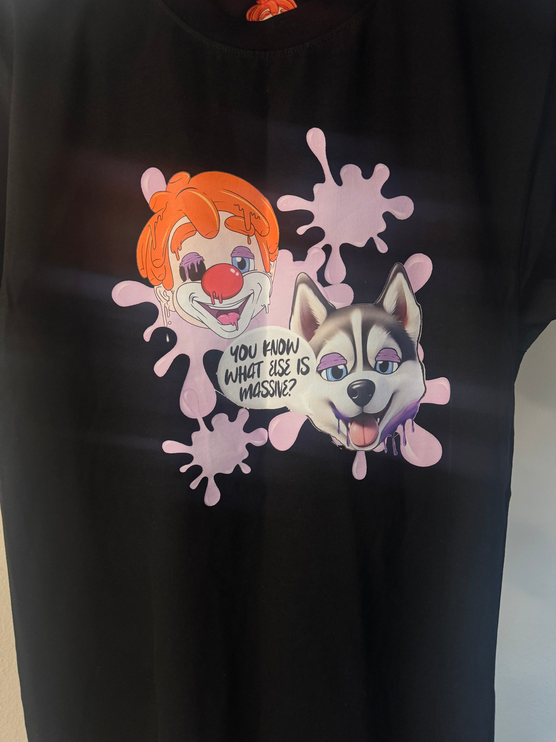 Front of shirt
