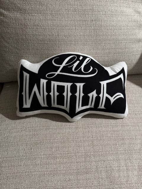 Lil Wolf Logo Pillow